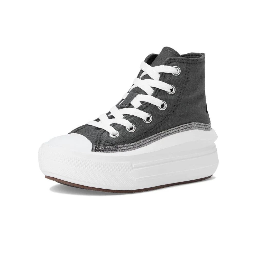 Converse Chuck Taylor All Star Move A09276F Kids 12 Gray Platform Shoes ZOGG3057
